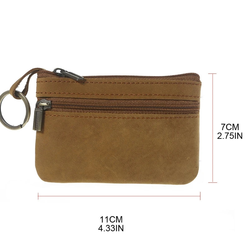 Slim Zipper Coin Purse