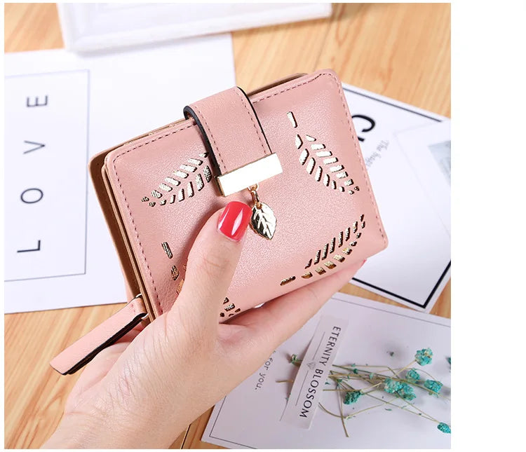 Leaf Clutch Luxury Woman Handbag