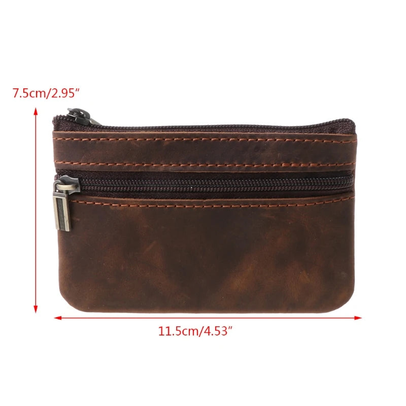 Slim Zipper Coin Purse