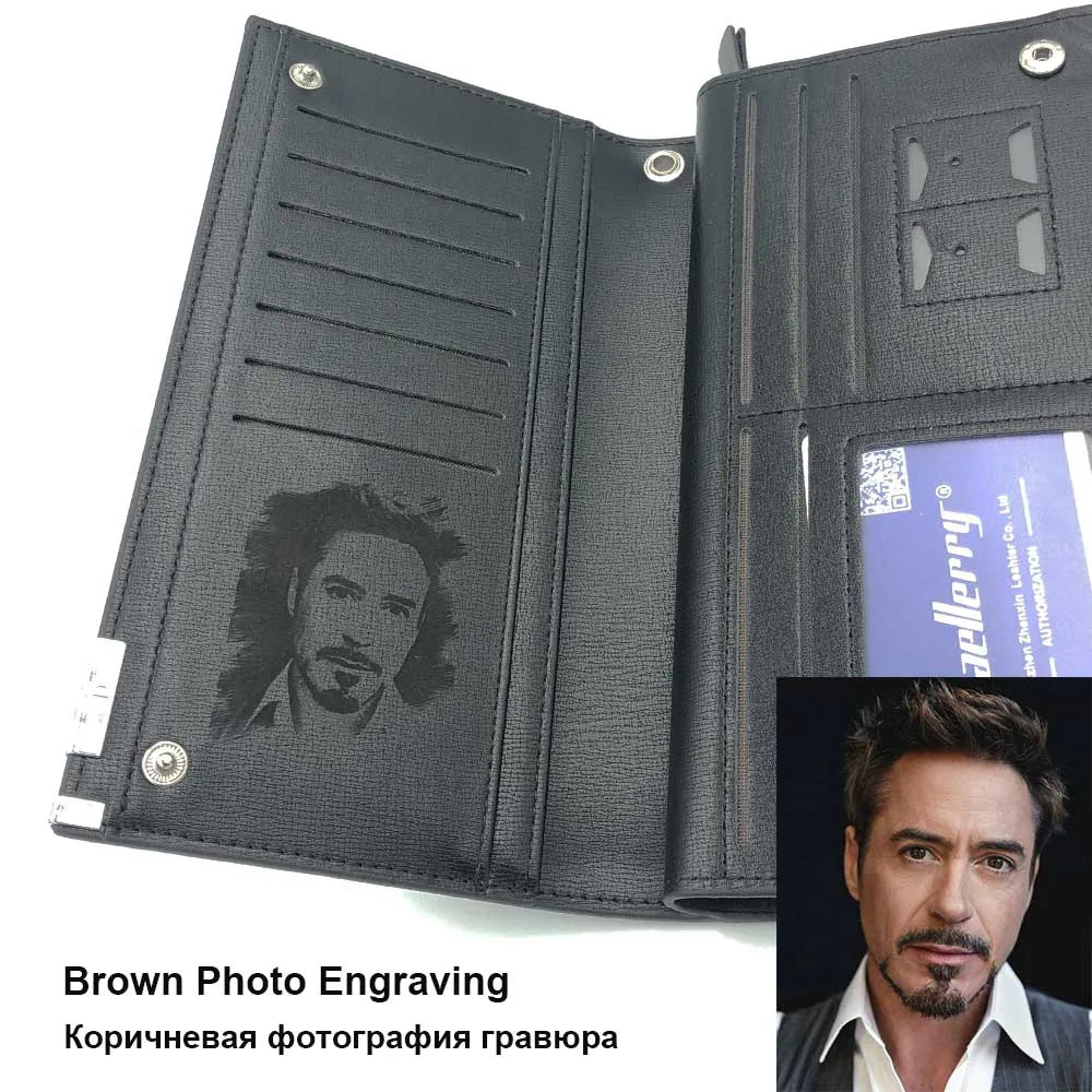 Baellerry Men Wallets Classic Long Style Card Holder Male Purse Quality Zipper Large Capacity Big Brand Luxury Wallet For Men