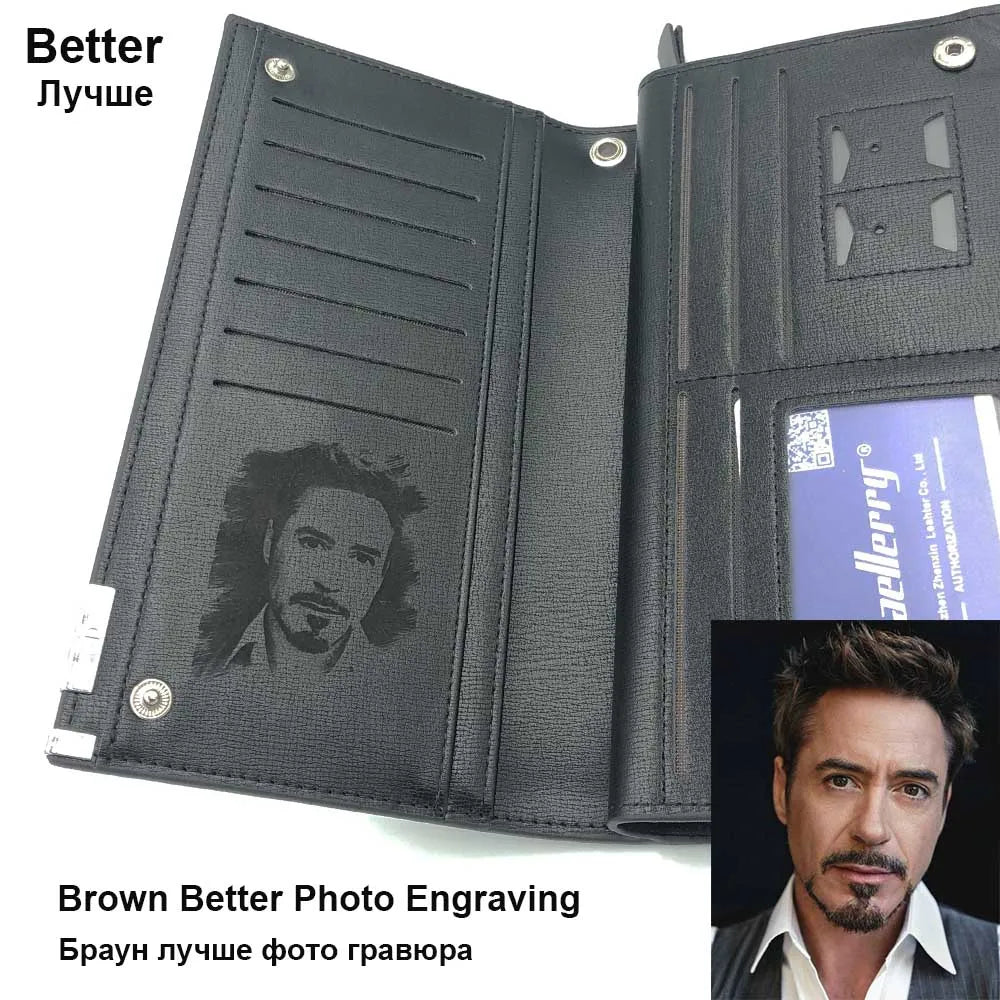 Baellerry Men Wallets Classic Long Style Card Holder Male Purse Quality Zipper Large Capacity Big Brand Luxury Wallet For Men
