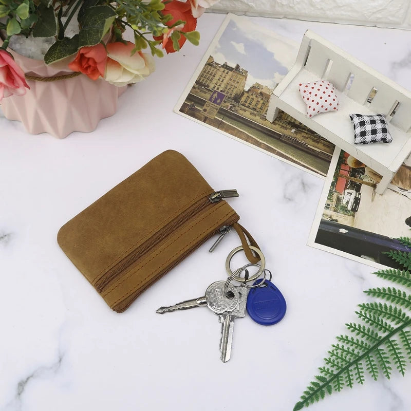 Slim Zipper Coin Purse