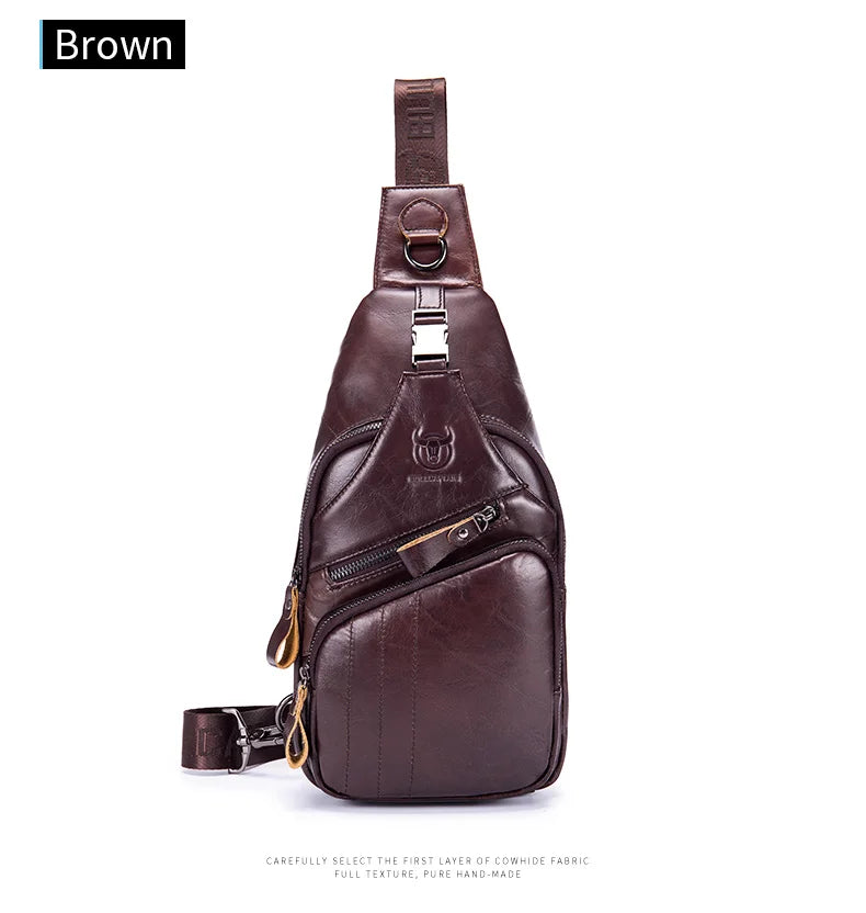 Leather Chest Bag