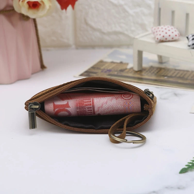 Slim Zipper Coin Purse