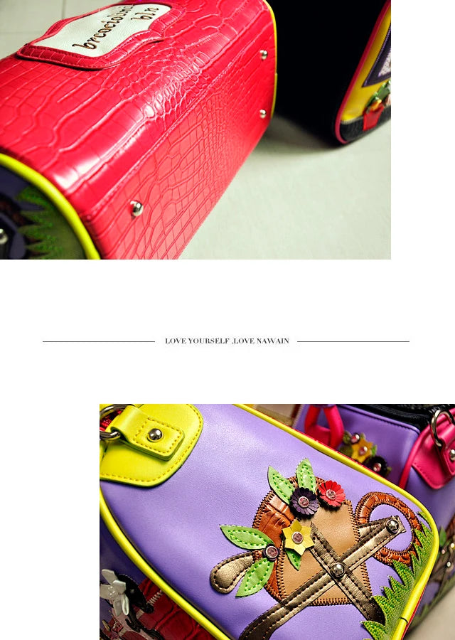 Super quality Women Handbag Shoulder boston Bag tote Italian Leather Bags Sac A Main Borse Candy Color Luxury Handbags