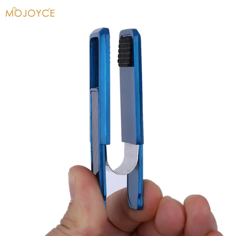 High quality Stainless Steel Alloy Mens Money Clip Wallet Women Slim Metal Money Holder Couple Safe ID Card Clip Clamp for Money