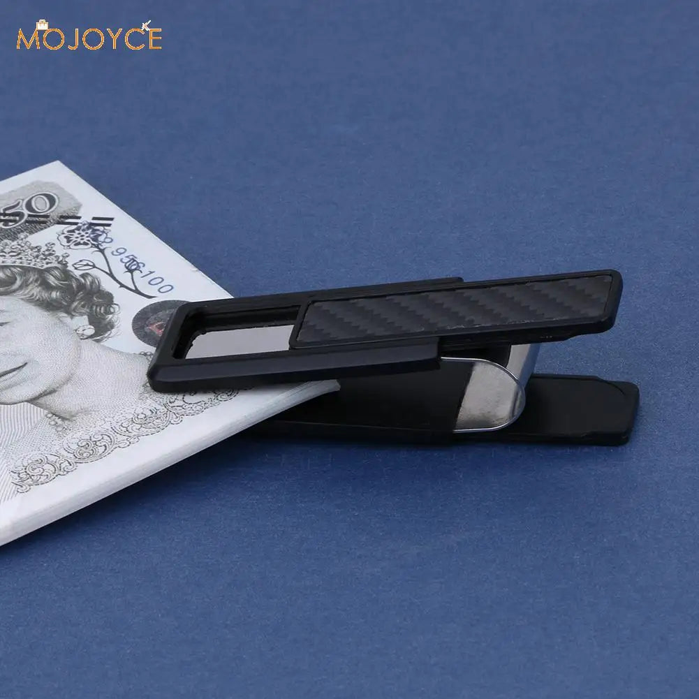 High quality Stainless Steel Alloy Mens Money Clip Wallet Women Slim Metal Money Holder Couple Safe ID Card Clip Clamp for Money