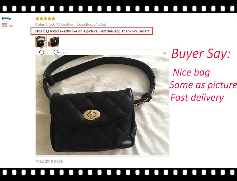Mihaivina Fashion Leather Waist Bag Women Fanny Chest Bag Pack Femal Plaid Belt Bags Hip Money Travel Phone Pouch Bags