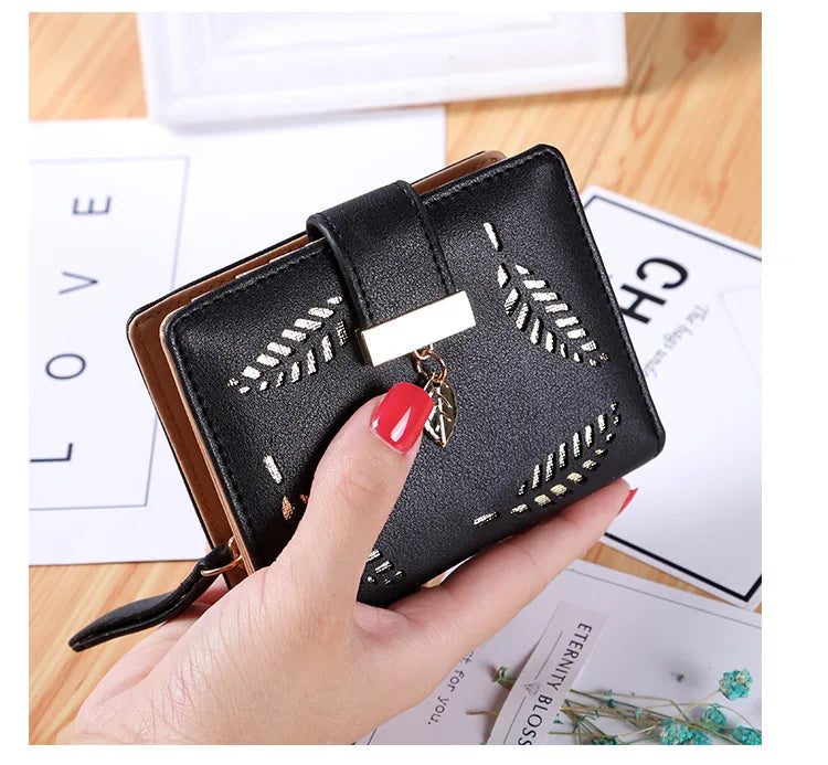 Leaf Clutch Luxury Woman Handbag