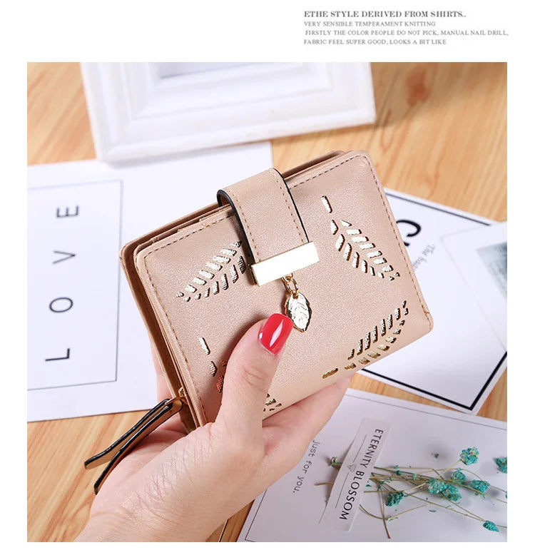 Leaf Clutch Luxury Woman Handbag