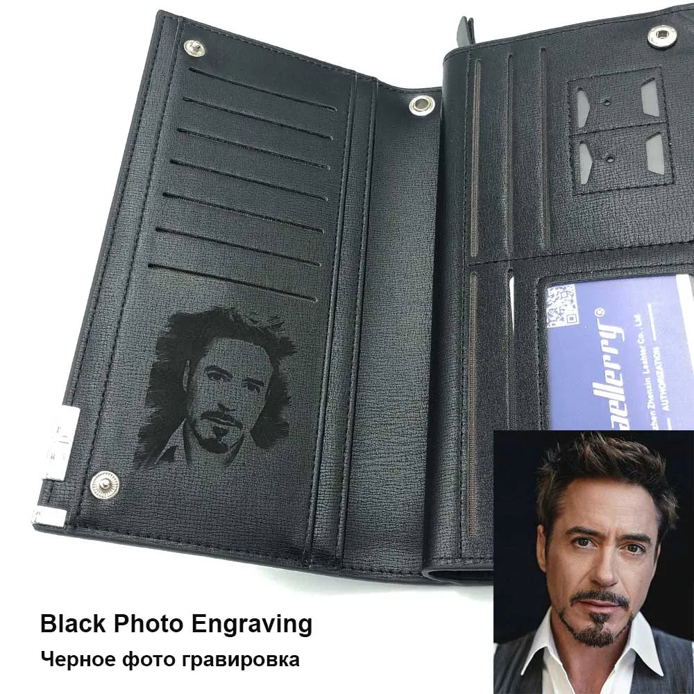 Baellerry Men Wallets Classic Long Style Card Holder Male Purse Quality Zipper Large Capacity Big Brand Luxury Wallet For Men