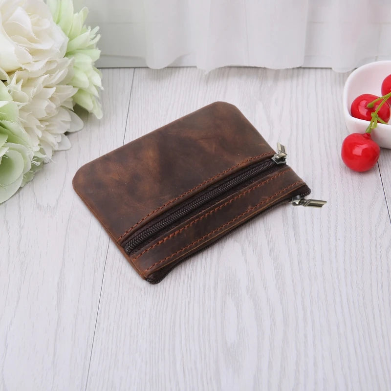Slim Zipper Coin Purse