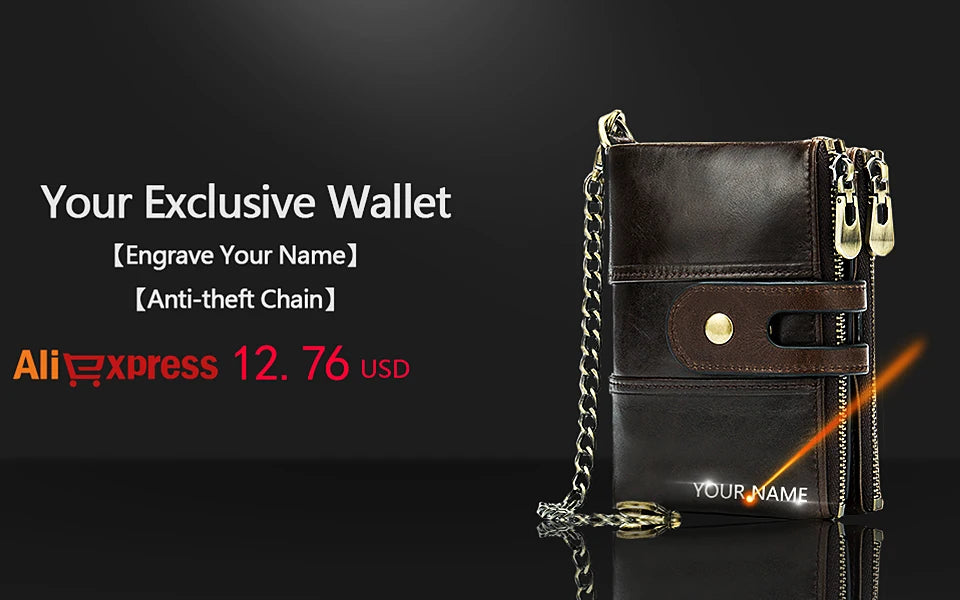 Baellerry Men Wallets Classic Long Style Card Holder Male Purse Quality Zipper Large Capacity Big Brand Luxury Wallet For Men
