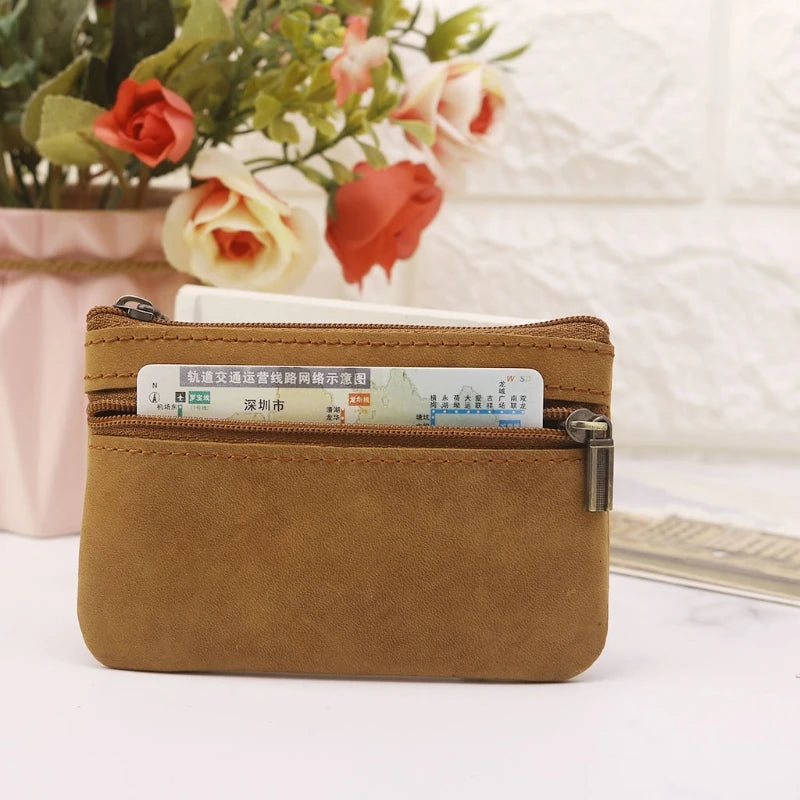 Slim Zipper Coin Purse