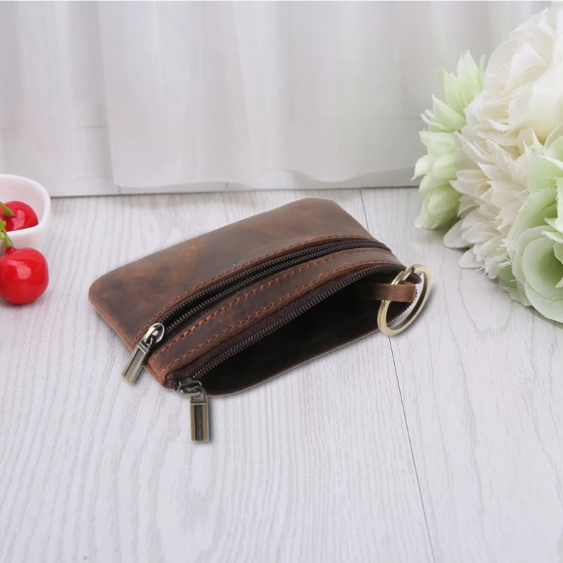 Slim Zipper Coin Purse