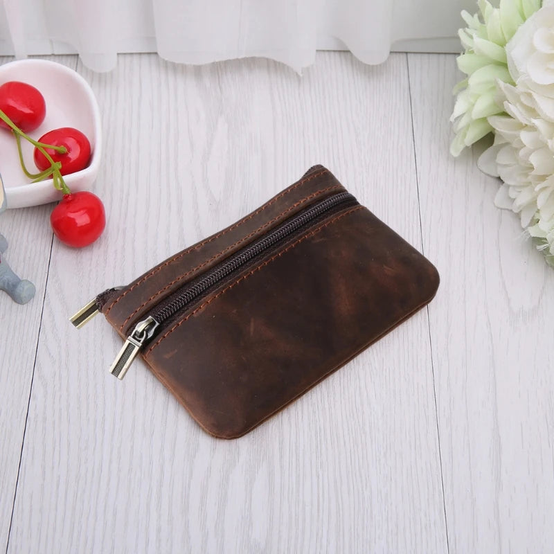 Slim Zipper Coin Purse