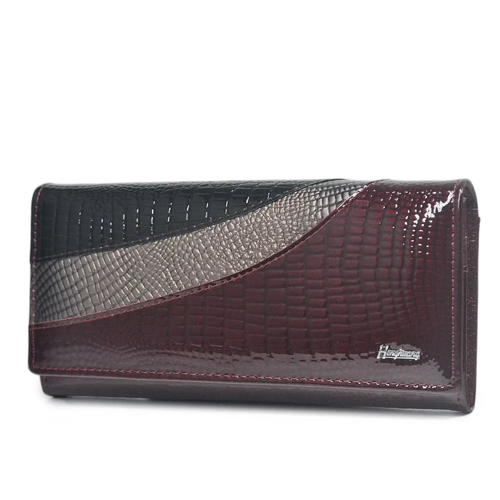 HH Women Wallets Brand Design High Quality Leather Wallet Female Hasp Fashion Alligator Long Women Wallets And Purses