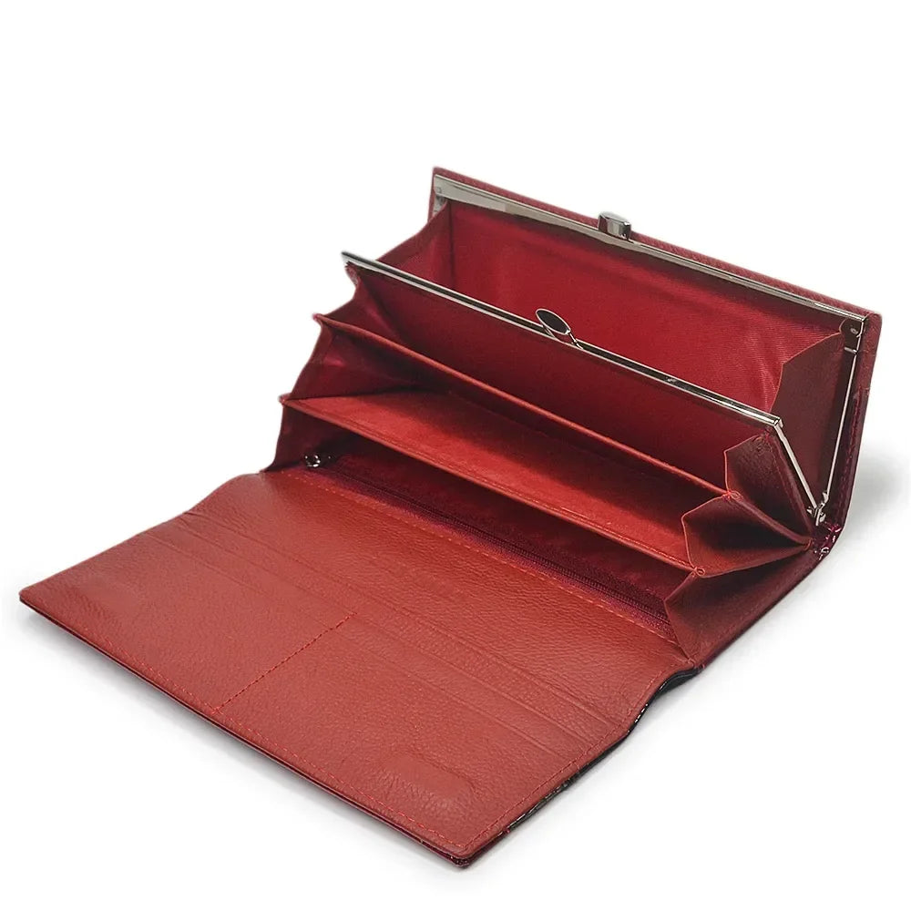 HH Women Wallets Brand Design High Quality Leather Wallet Female Hasp Fashion Alligator Long Women Wallets And Purses
