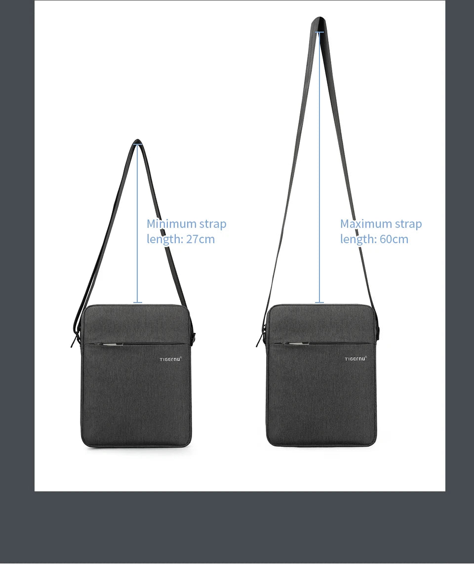 Lifetime Warranty Men Messenger Bag Waterproof Shoulder Bag For Men 9.7 11inch IPad Bag Male Business Bag Crossbody Bag Slingbag