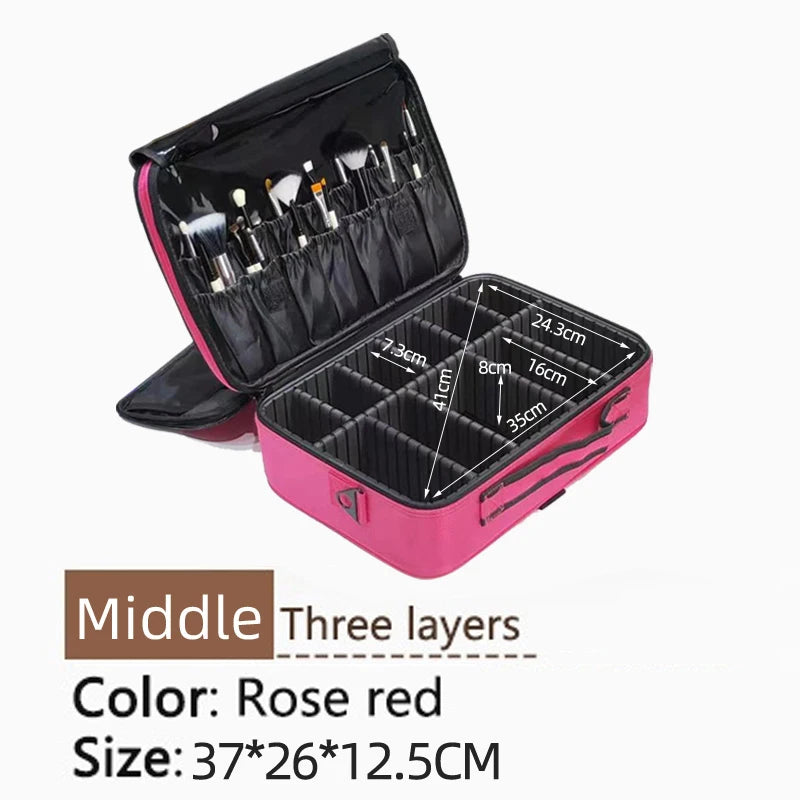 Large Capacity Makeup Case for Professinal