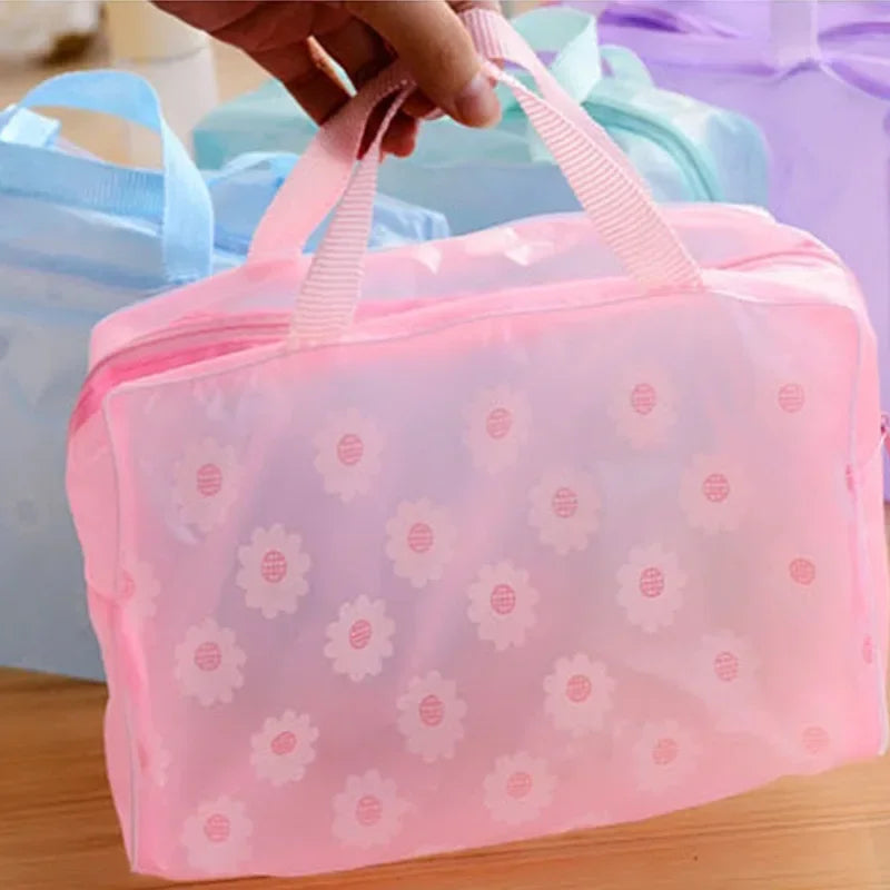 Transparent Waterproof Cosmetic Bag