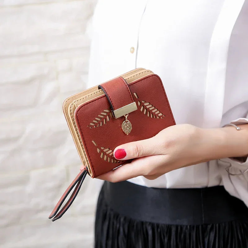 Leaf Clutch Luxury Woman Handbag