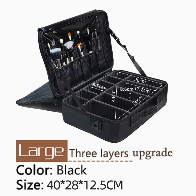 Large Capacity Makeup Case for Professinal
