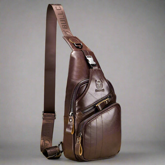 Leather Chest Bag
