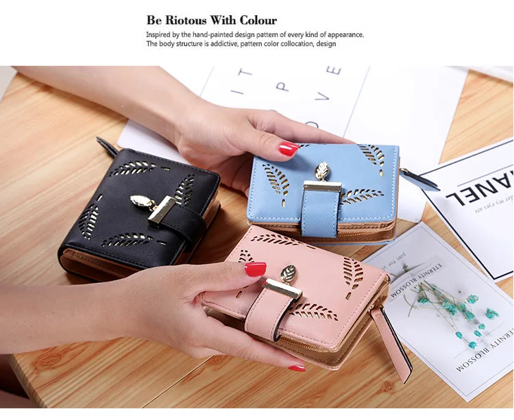 Leaf Clutch Luxury Woman Handbag