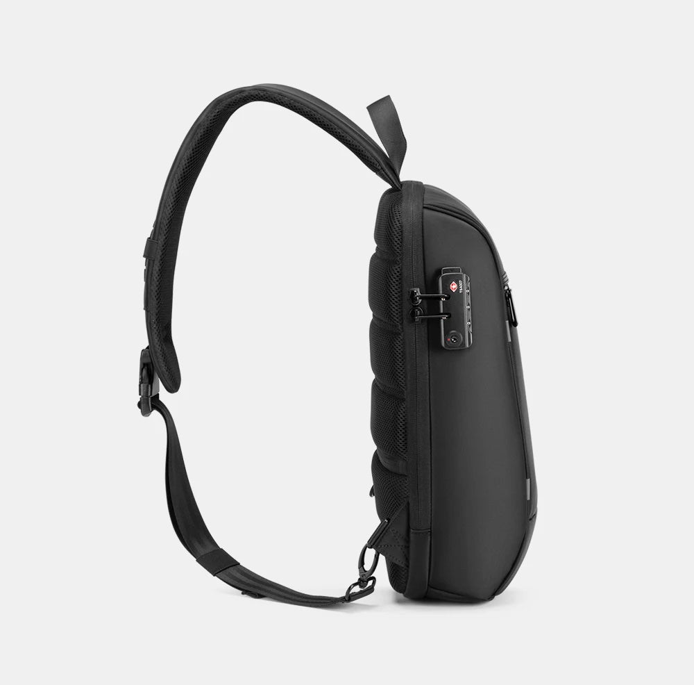 Kingsons/Vgoal Anti-theft Waterproof Single Shoulder Backpack For Men Laptop 14/13.3 inch W/ USB Charging Port&TSA Customs Lock