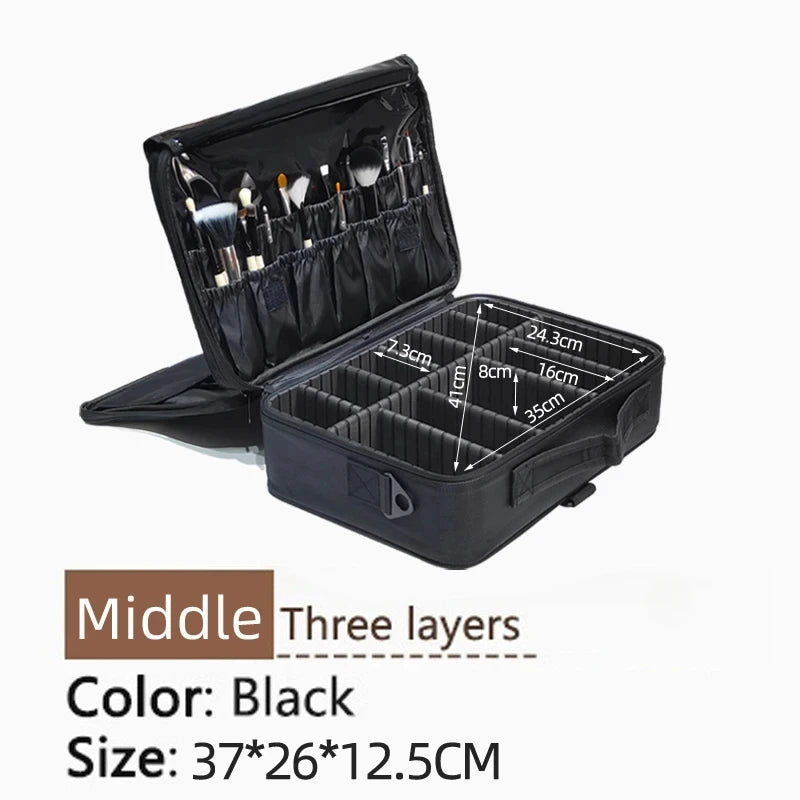 Large Capacity Makeup Case for Professinal
