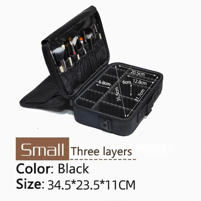 Large Capacity Makeup Case for Professinal