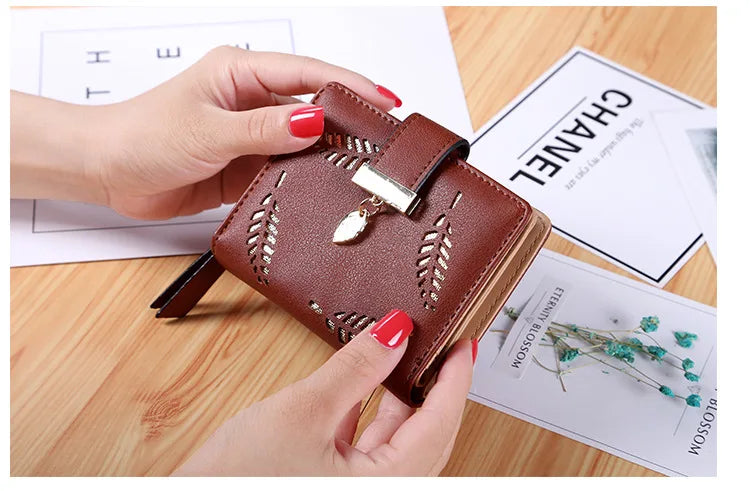 Leaf Clutch Luxury Woman Handbag