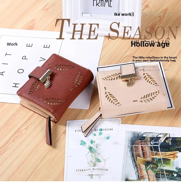 Leaf Clutch Luxury Woman Handbag