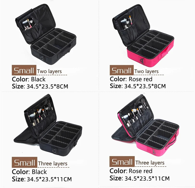 Large Capacity Makeup Case for Professinal