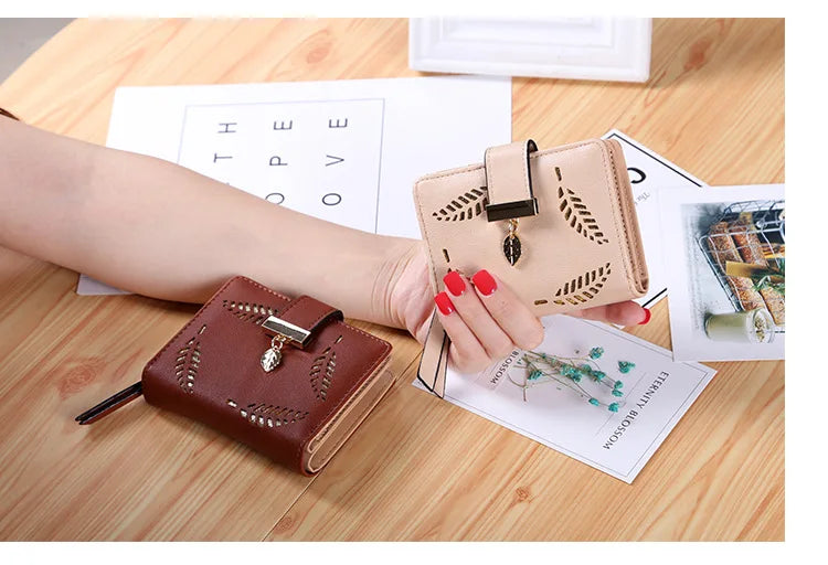 Leaf Clutch Luxury Woman Handbag