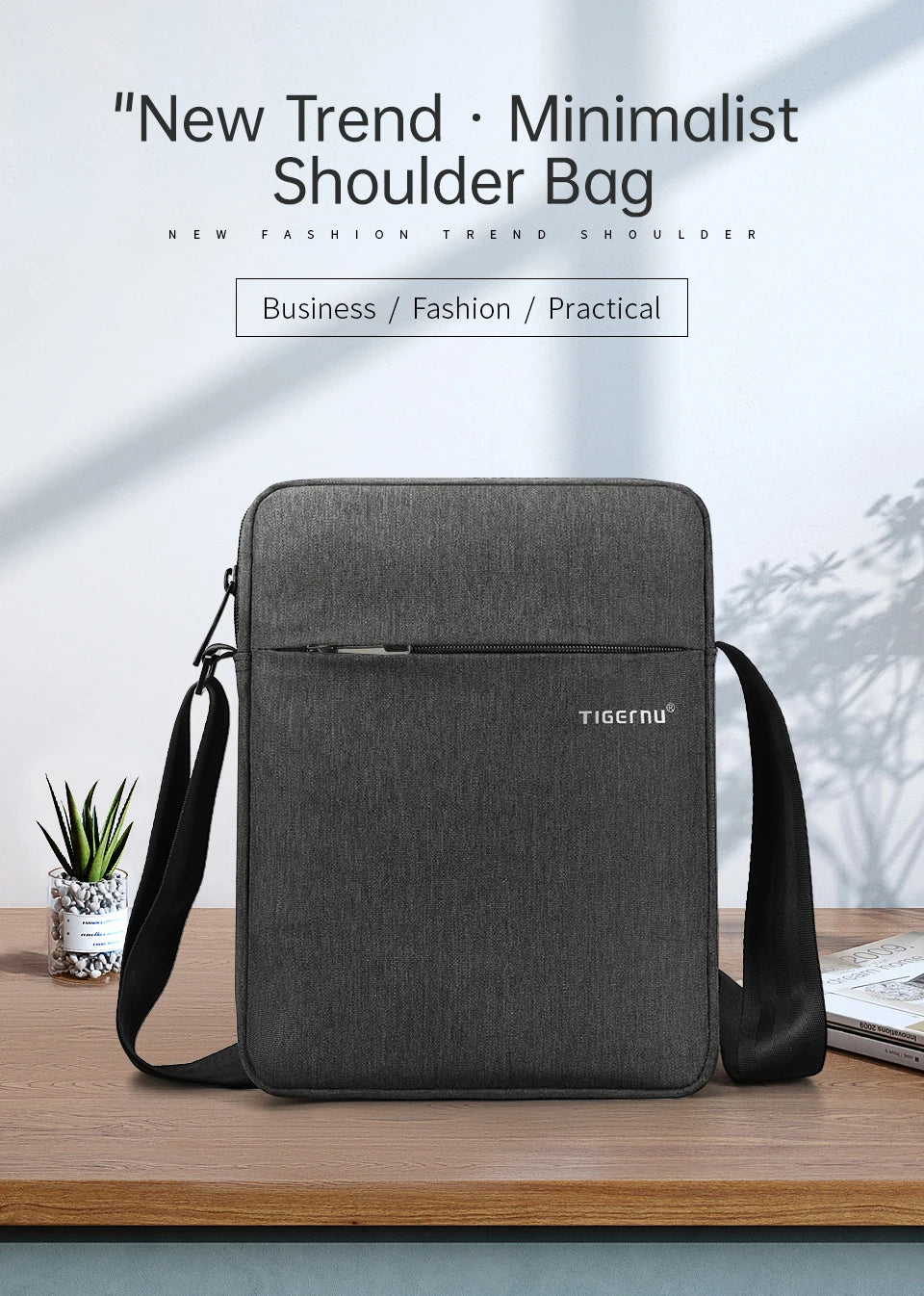 Lifetime Warranty Men Messenger Bag Waterproof Shoulder Bag For Men 9.7 11inch IPad Bag Male Business Bag Crossbody Bag Slingbag